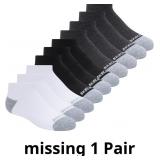 Skechers boys 10 Pack No Show SocksRunning Socks