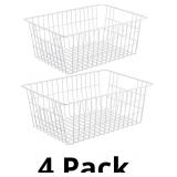 Redrubbit Wire Storage Baskets, Large Farmhouse Me