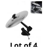 Lyreh Car Crash Cymbal Air Vent, 5.51x5.31in Alloy
