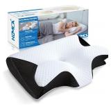 HOMCA Memory Foam Pillow, 2 in 1 Cervical Pillow f