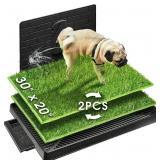 $144 Hompet Dog Potty with Tray Large 30'x20', 2 P