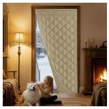$104 NICETOWN Insulated Door Curtain Tapue 1 Panel