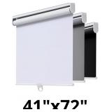 AOSKY Cordless Roller Shades Blackout Blinds for W