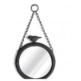 NIKKY HOME Shabby Chic Metal Wall Hanging Round Mi