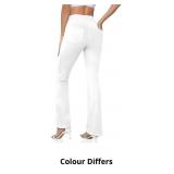 Women's Flare Yoga Pants, Wide Leg Leggings with P