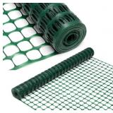 DOEWORKS Safety Fence, 4 x 100 FT Green Plastic Me