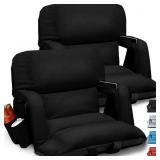 $150 Wide Stadium Seats with Backs 2 Pack, Exclusi