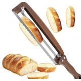 Bread Slicer for Homemade Bread-Adjustable Wooden