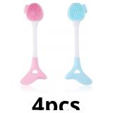 Silicone Facial Cleansing Brush, Dual-Ended Face S