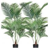 $250 Fopamtri Artificial Areca Palm Plant 4.6 Feet