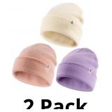 FURTALK Baby Beanie Knit Winter Hats 3 Pack for In