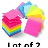 Phthdoty 8 Pads Pop Up Sticky Notes 3x3 Refills Br