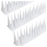 Bird Spikes, 1.2m Tall Bird Deterrent Spikes, 3 Pa