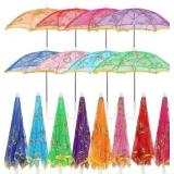 $107 Sanwuta 8 Pcs Indian Decorative Umbrella Hand