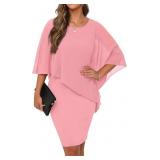 Qixing Women's Summer Casual Loose Knee Length Chi