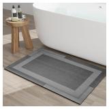 YDKGL Non Slip Bath Mat, Rubber Backing Ultra Thin
