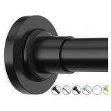 SUNALLY Shower Curtain Rod Adjustable 32-47 Inch,