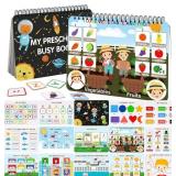 Mallify Busy Book for Toddlers 3-5, Preschool Busy