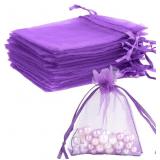Organza Bags, Sheer Organza Bag, 50Pcs,Small Organ