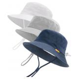 FURTALK Baby Toddler Sun Hat Kids Bucket Hat Adjus