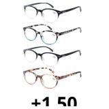 Reading Glasses Women Round Readers for Small/Peti