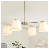 $250 Brass Gold Chandelier for Dining Room 30' Far