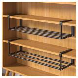 2 Pack Expandable Shoe Rack - Under Cabinet Telesc