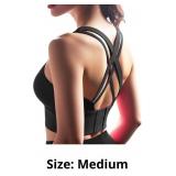 High Impact Sports Bra for Women - Padded Seamless
