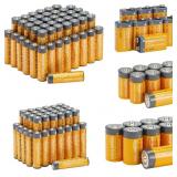 Amazon Basics 108 Count Alkaline Batteries Super V