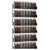 AULEDIO 2 Pack Spice Rack Organizer, 3 Tier Counte