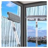 funest 126  Squeegee for Window Cleaning, 2-in-1 W
