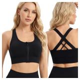 newnice Post Surgery Bra Zip Front - Women Mastect