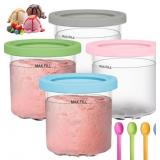 4-Pack Creami Containers for creami breeze pints N