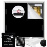 100% Blackout Blind Magnetic Portable Blackout Cur