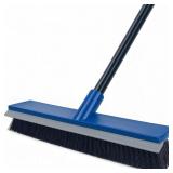 2 in 1 Squeegee 16 Inch Outdoor Deck Brush 58 Inch