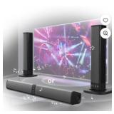 Portable Surround Sound Bar Wireless Subwoofer 2 S
