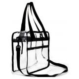 Youngever Clear Bag, Large Tote Bag, Heavy Duty Cl