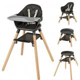 $136 BABY JOY Baby High Chair, 6 in 1 Convertible