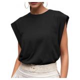 GRECERELLE Cap Sleeve Tops for Women Summer Tank T