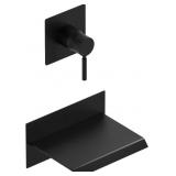 $113 BWE Wall Mount Bathtub Faucet Matte Black Sin