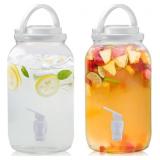 $108 Havawish 2 Pcs 1 Gallon Plastic Beverage Disp