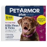 PetArmor Plus Flea and Tick Prevention for Dogs, L