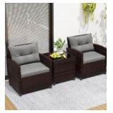 3 Pc Patio Furniture
