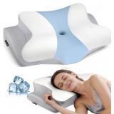Cervical Neck Pillow for Pain Relief - Side Sleepe
