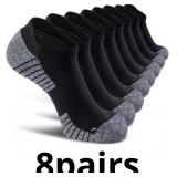 No Show Sports Compression Socks for Men and Women
