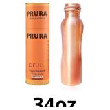 Matt Finish Copper Water Bottle Joint Less Leak Pr