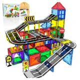 Magnetic Tiles - Road Set, Magnetic Building Block