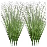 FOIMAS 12pcs Artificial Grass Plants,19.68' Faux S