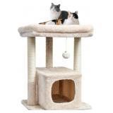 $141 SYANDLVY 27' Cat Tree for Indoor Cats, Activi