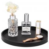 Emibele Vanity Tray, Resin Round Tray Decorative S